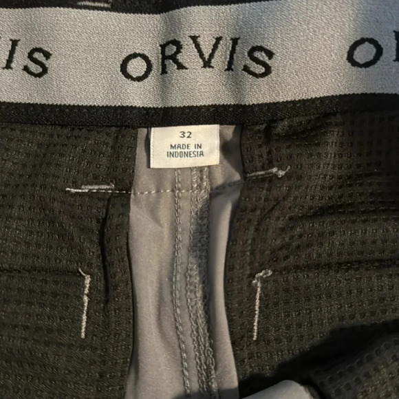 NWT Orvis Men's Tech Shorts Navy Blue Size 32 - Picture 10 of 11